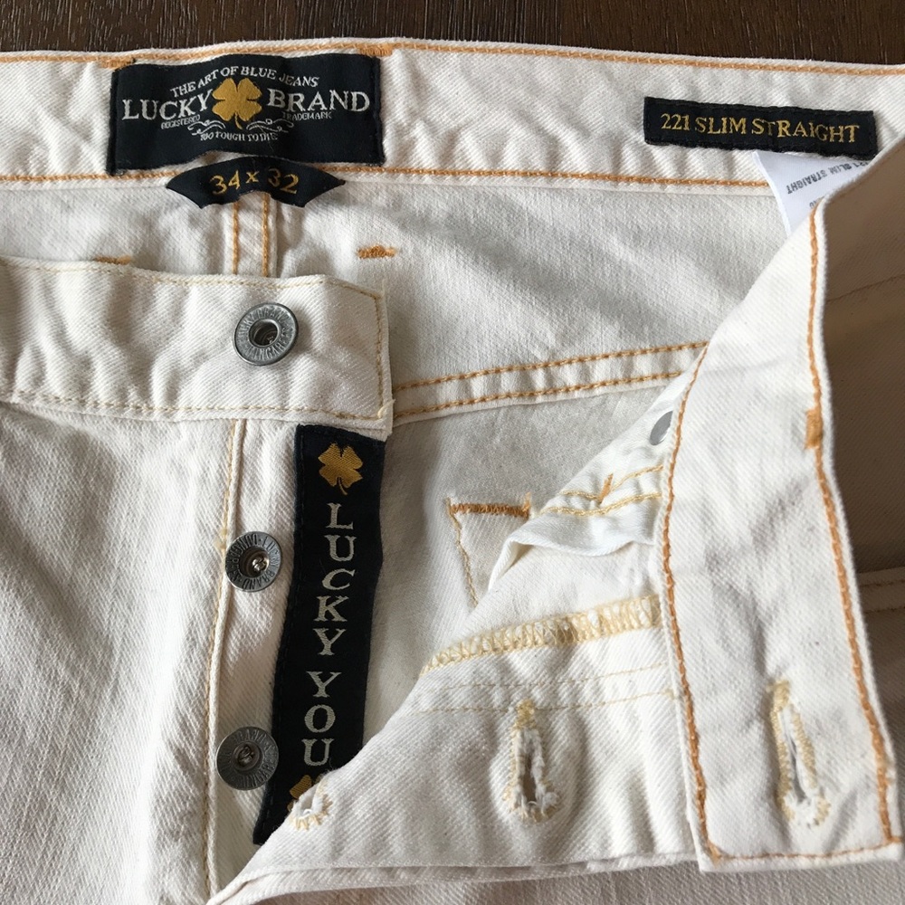 Lucky Brand 221 Slim Straight Jeans